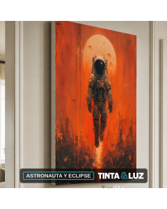 ASTRONAUTA Y ECLIPSE