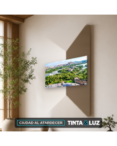 CIUDAD AL ATARDECER