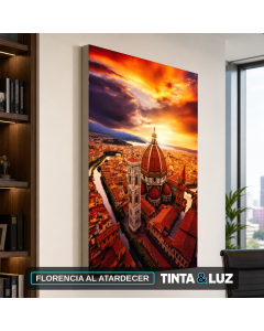 FLORENCIA AL ATARDECER