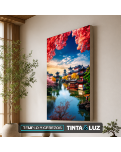TEMPLO Y CEREZOS