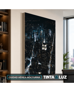 CIUDAD AÉREA NOCTURNA