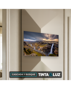 CASCADA Y BOSQUE