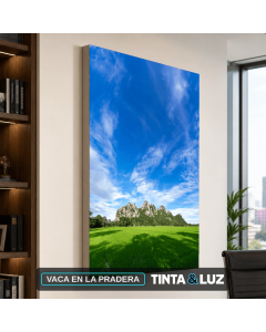 VACA EN LA PRADERA