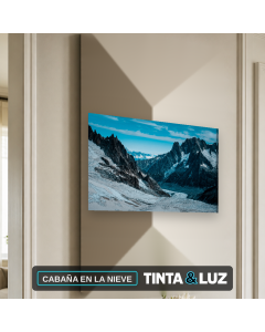 CABAÑA EN LA NIEVE