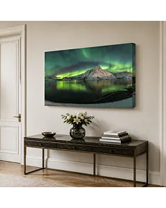 AURORA SOBRE EL LAGO