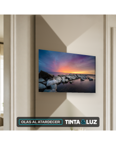 OLAS AL ATARDECER