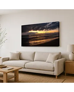PUESTA DE SOL DORADA