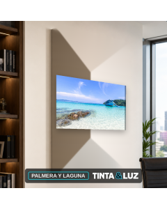 PALMERA Y LAGUNA