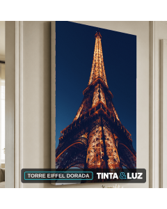 TORRE EIFFEL DORADA