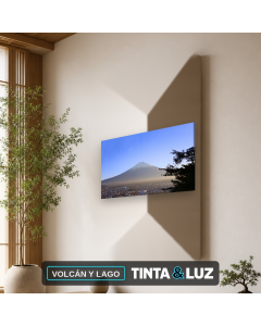 VOLCÁN Y LAGO