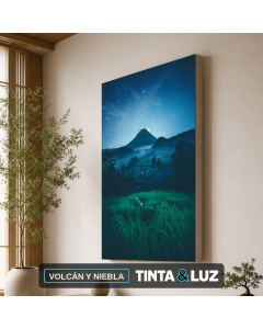 VOLCÁN Y NIEBLA