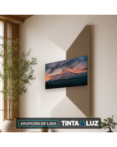 ERUPCIÓN DE LAVA