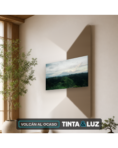 VOLCÁN AL OCASO