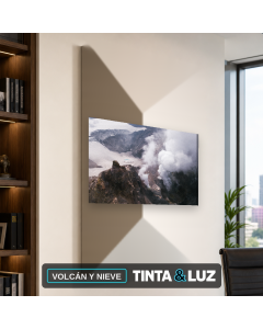 VOLCÁN Y NIEVE