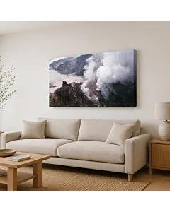 VOLCÁN Y NIEVE
