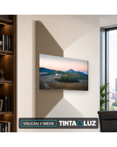 VOLCÁN Y NIEVE