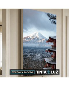 VOLCÁN Y PAGODA
