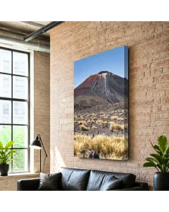 PUEBLO Y VOLCÁN