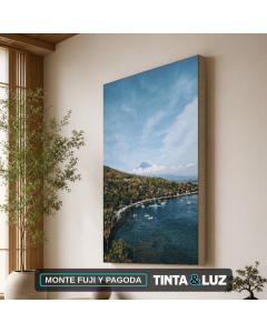MONTE FUJI Y PAGODA