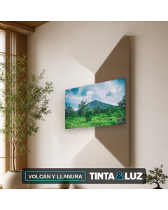 VOLCÁN Y LLANURA