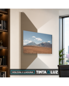 VOLCÁN Y LAGUNA