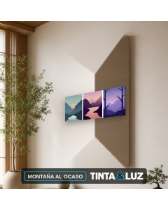 MONTAÑA AL OCASO