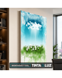 MONTAÑAS Y SOL
