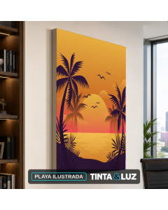PLAYA ILUSTRADA