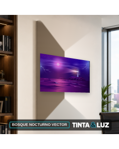 BOSQUE NOCTURNO VECTOR