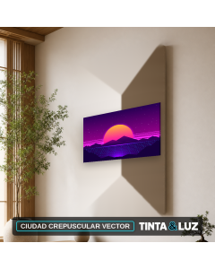 CIUDAD CREPUSCULAR VECTOR