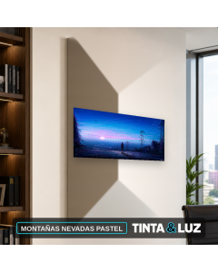 MONTAÑAS NEVADAS PASTEL