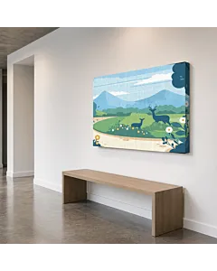 MONTAÑAS PIXEL ART
