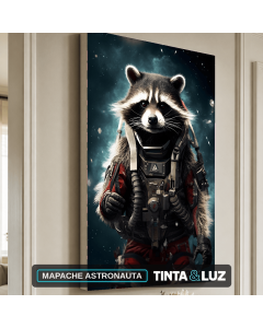 MAPACHE ASTRONAUTA