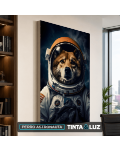 PERRO ASTRONAUTA