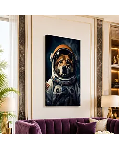 PERRO ASTRONAUTA