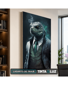 LAGARTO DE TRAJE
