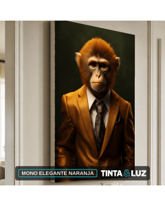 MONO ELEGANTE NARANJA
