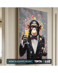 MONO ELEGANTE NEGRO