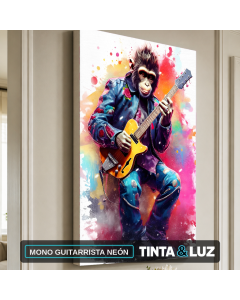 MONO GUITARRISTA NEÓN