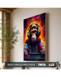 MONO AURICULARES FUEGO