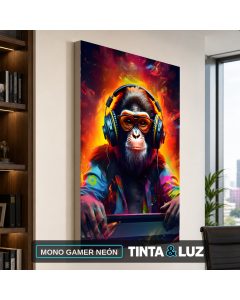 MONO GAMER NEÓN