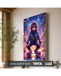 MONO SKATER NEÓN