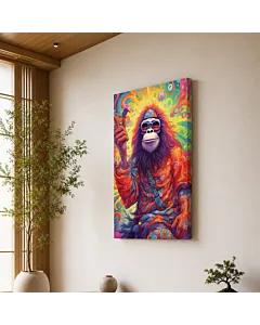 ORANGUTÁN FLORAL