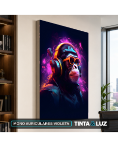 MONO AURICULARES VIOLETA