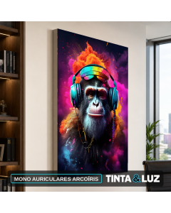 MONO AURICULARES ARCOÍRIS