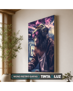 MONO RETRO GAFAS