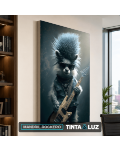 MANDRIL ROCKERO