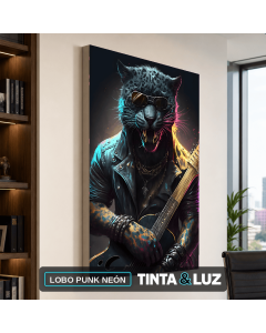 LOBO PUNK NEÓN