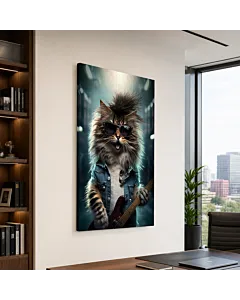GATO PERSA ROCKERO
