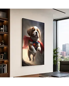 PERRO CAPA ROJA